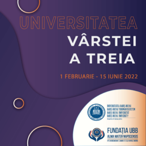O nouă ediție a evenimentului „ Universitatea vârstei a treia”, organizată de Fundația UBB