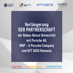 Programele de studiu în limba germană la Universitatea Babeș-Bolyai se bucură de susținerea financiară a unor companii reprezentative din mediul de afaceri