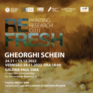 Expoziția REFRESH – Gheorghi Schein, organizată la UBB