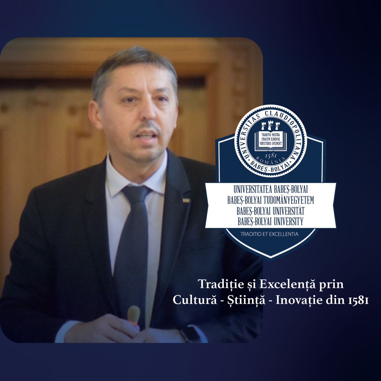 Profesorul Daniel David, reales în funcția de rector al UBB - NEWSUBB