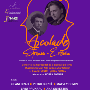 Acolade. Strauss/ Enescu - Concert și dezbatere din seria UBB Cultural