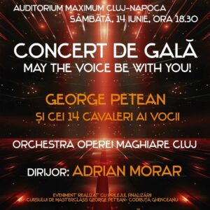 UBB susține formarea viitorilor artiști lirici prin programul ACAF Singing Masterclasses 2025