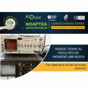 Noaptea Cercetătorilor ReCoNnect, la UBB Reșița