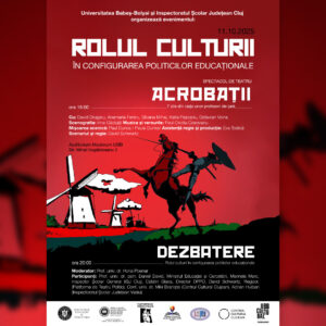 Educație prin cultură: Dialoguri despre politici educaționale, la UBB