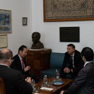 Ambasadorul Japoniei în România, oaspetele rectorului UBB