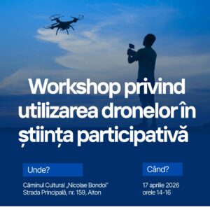 Workshop despre utilizarea dronelor în știința participativă, organizat  de UBB