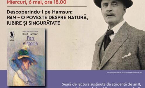 Seară de lectură scandinavă UBB la Humanitas: „Pan” de Knut Hamsun