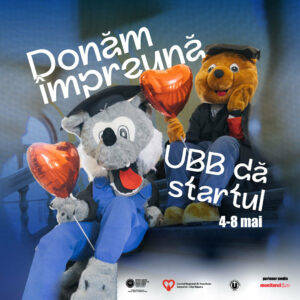 Universitatea Babeș-Bolyai organizează cea de-a XIV-a ediție a campaniei de donare de sânge „Donăm împreună – UBB dă startul!”