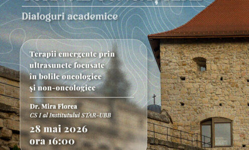 Prelegere despre aplicațiile ultrasunetelor focalizate în oncologie și neurologie, la UBB