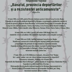Lecție de istorie vie la Centrul Universitar UBB din Reșița: 75 de ani de la deportarea în Bărăgan