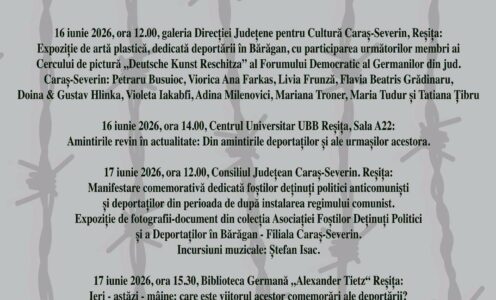 Lecție de istorie vie la Centrul Universitar UBB din Reșița: 75 de ani de la deportarea în Bărăgan