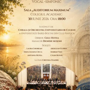 CONCERT DE VARĂ VOCAL-SIMFONIC