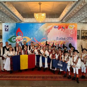 Folclorul transilvănean, promovat în Republica Kârgâză  de Ansamblul „Mugurelul” al UBB
