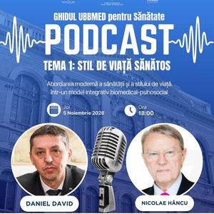 UBB lansează „Ghidul UBBMed pentru Sănătate”, cu profesorii Nicolae Hâncu și Daniel David