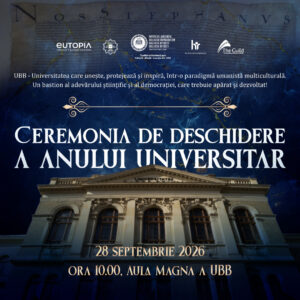 UBB deschide oficial anul universitar 2026-2027